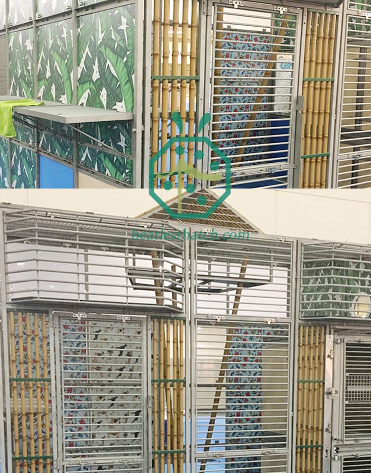 Stainless Steel Bamboo Poles For Animal Cage Manufacturing