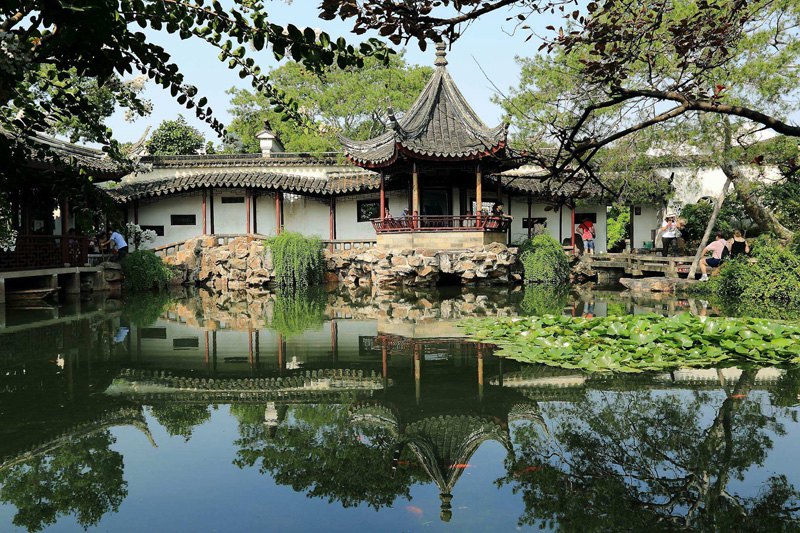 Suzhou Garden Landscape Shading Design