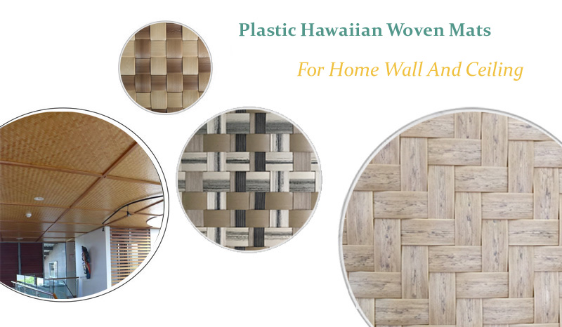Fake bamboo wall and ceiling panel designs for home or office wall and ceiling decoration