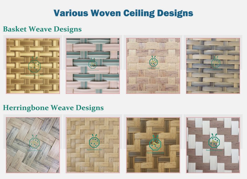 Woven Ceiling Designs For Home Decoration