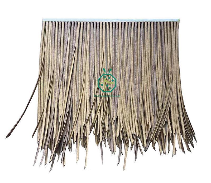 Synthetic thatch roof field shingle for Spain Ranch House decoration project