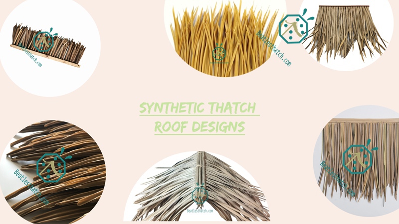 Prepare the artificial thatch roof materials for your gazebo, palapa or tiki hut projects