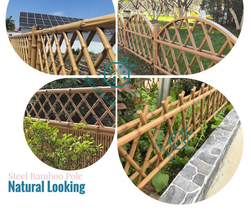 iron bamboo fences