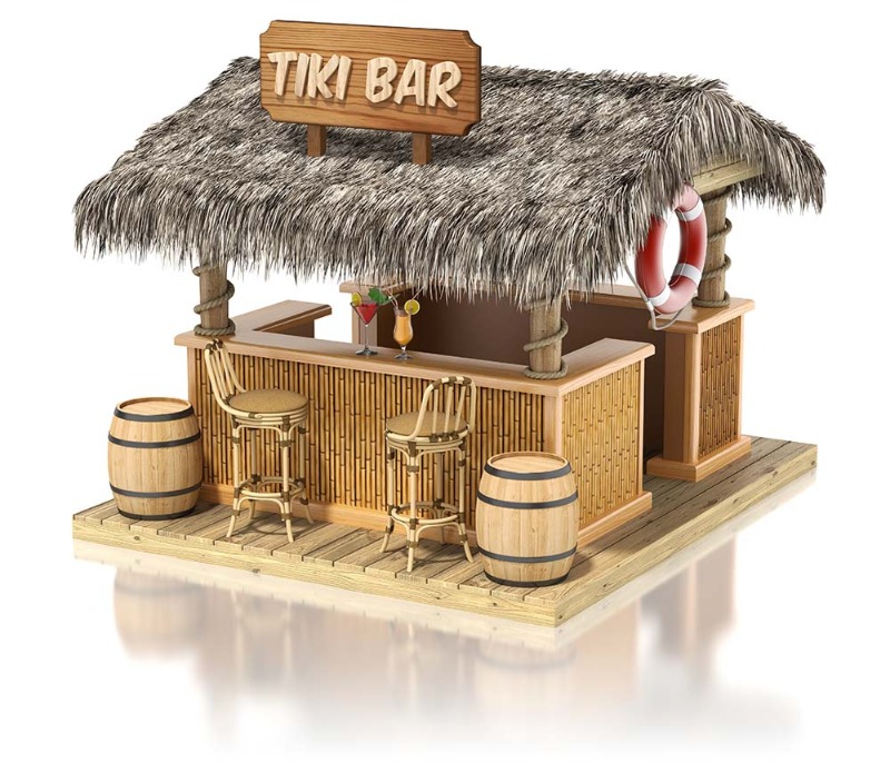thatched roof tiki bar thatched roof tiki bar