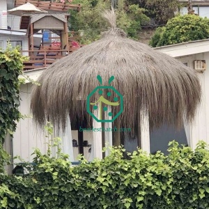 chaume de paille de coiron pour les maisons tropicales de parasol