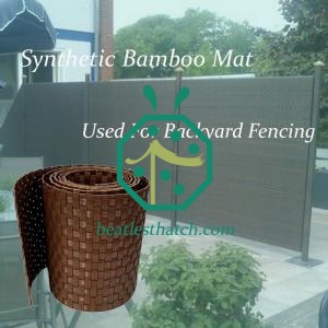 Synthetic bamboo fencing Germany