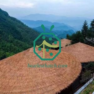 Competitive price synthetic thatch roofing
