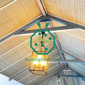 matériaux de plafond de bambou artificiel USA