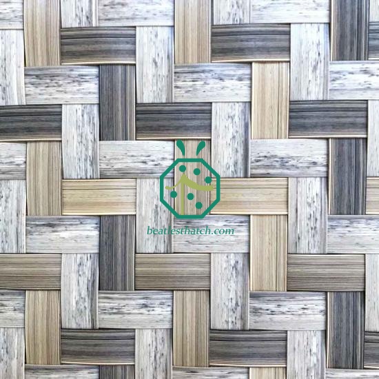 Plastic Bamboo Skin Panel For Wall And Ceiling Decoration