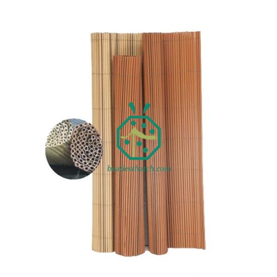 House Wall Background Plastic Reed Rolling Mat