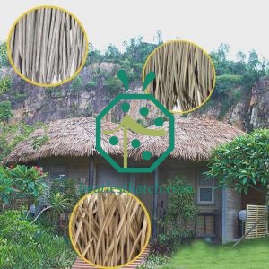 Tourism Hotel Pavilion Synthetic Thatch Roofing for Sale Senegal