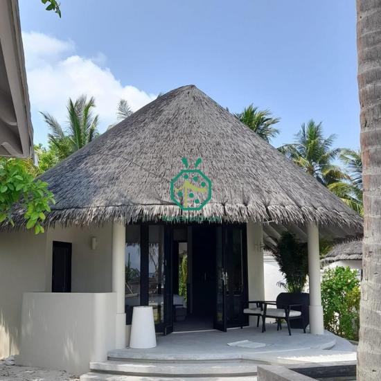 Beach Bungalow Plastic Makuti Thatch Roofing