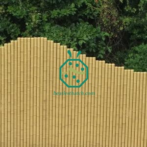 Theme Park Synthetic Bamboo Fence Poles