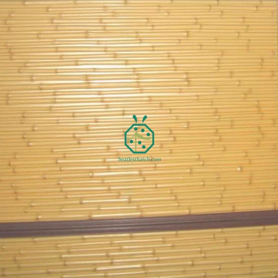Imitation bamboo panel for DIY fencing design