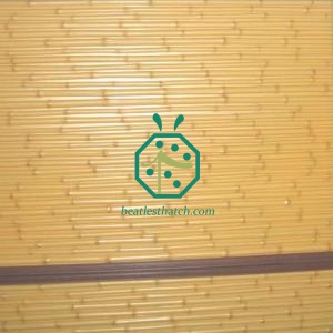 Imitation bamboo panel for DIY fencing design