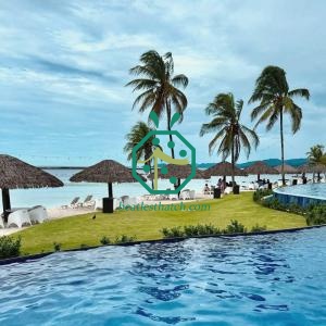 Toiture en chaume synthétique durable Costa Rica