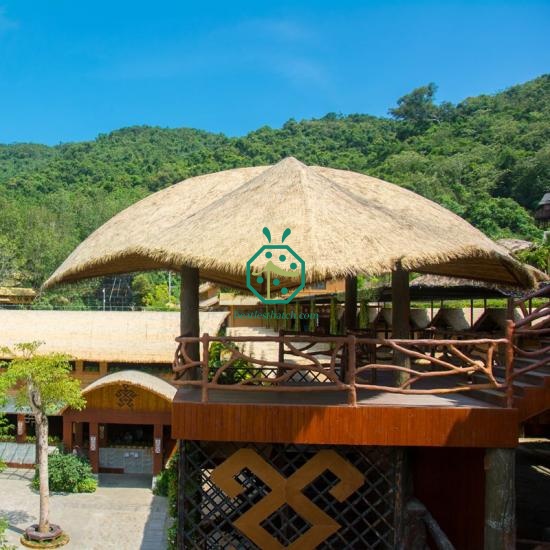 Canopy fake mexican thatch roof for tiki hut roof construction