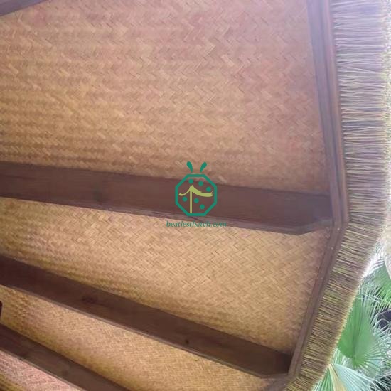 Artificial Water Reed Thatch Panels for Roof Renovation