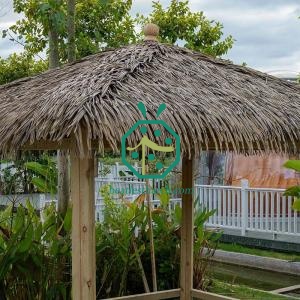 Hotel SPA Shelter Fire Rated HDPE Palm Roof Manufacturer