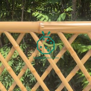 Custom 1 Inch Steel Bamboo Fence UK