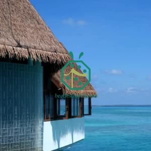 Plastic Cane Thatch Roofing System Will Transform Your Backyard Into a Tropical Getaway