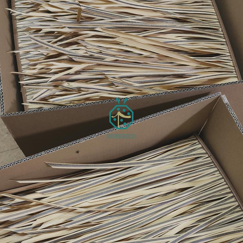 Commandes de projets de toitures en chaume imitation Pacifique terminées et expédiées