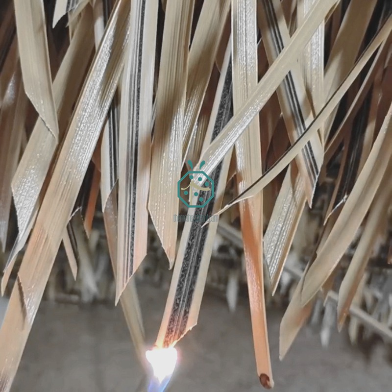 Excellents produits de toiture en chaume artificielle Palapa ignifuges de Chine